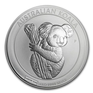 1 kilo Australian Silver Koala BU (Random Year) - Picture 1 of 5