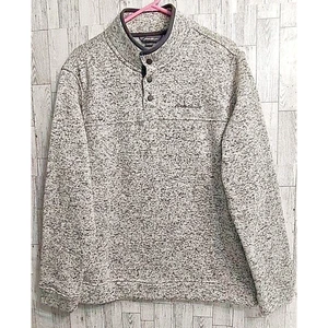 Eddie Bauer Gray Men's Sweater pullover size large - Picture 1 of 11
