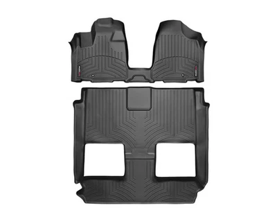 WeatherTech FloorLiner para Dodge Grand Caravan 2013-2020 - Juego completo, negro Foto 1 de 4