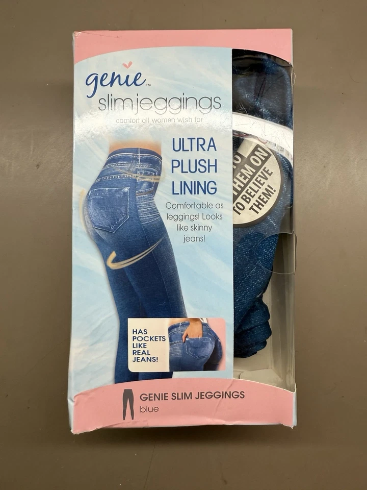 Nuevos Jeggings As Seen on TV Ultra Suave Genie Azul Para Mujer Talla 2XL. Caja dañada Foto 1 de 4