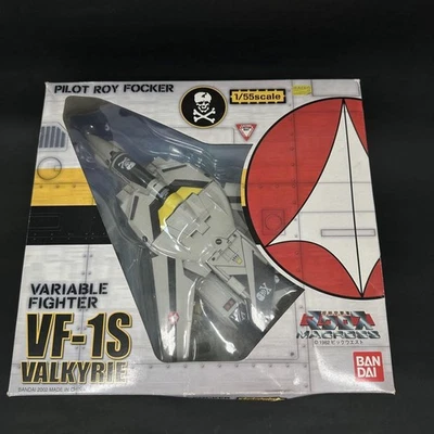 Figura Macross VF-1S VALKYRIE Pilot Roy Focker Bandai 1/55 dañada-caja G56265 Foto 1 de 4