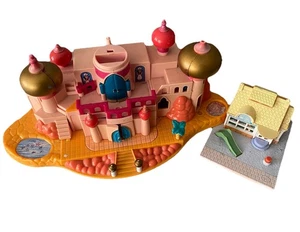 VINTAGE POLLY POCKET BUNDLE Disney Aladdin Jasmine’s Royal Palace & Sweet Shop - Picture 1 of 19