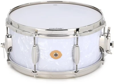 Tambor Slingerland Radio King Artist - 6,5 pulgadas x 14 pulgadas, blanco marino Foto 1 de 4