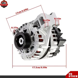 150A Alternator 11453 For Buick LaCrosse 2010 3.0L Buick LaCrosse 2010-2016 3.6L - Picture 1 of 14