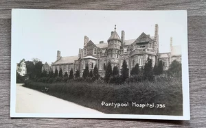RP (VINER BROMO) POSTCARD. 'PONTYPOOL HOSPITAL'. - Picture 1 of 2