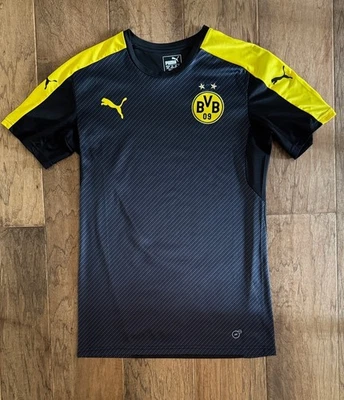 BORUSSIA DORTMUND 2016 2017 TRAINING FOOTBALL SHIRT SOCCER JERSEY PUMA 749845 S - Image 1 of 3
