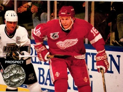 Vladimir Konstantinov Detroit Red Wings 1992 Platinum Prospect Pro Set 254 - Image 1 of 2
