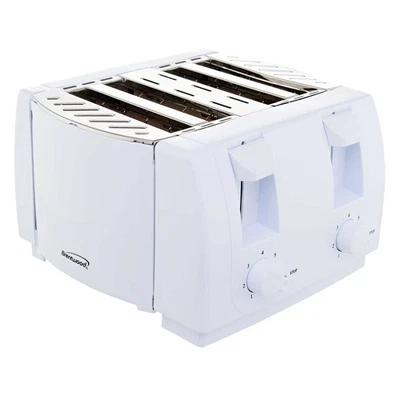 BRENTWOOD® Cool Touch 4-Slice Toaster (White) - Image 1 of 4