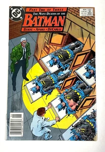 Batman 434, The Many Deaths 1st Part Two NM (DC 1989) NEWSSTAND Byrne, Aparo - Picture 1 of 3