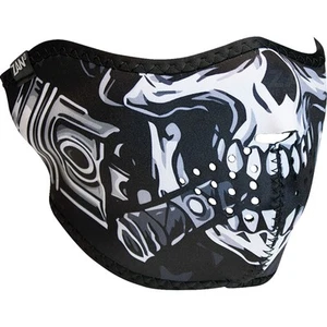 Zan Neoprene Half Mask - Skull WNFM712H - Picture 1 of 3
