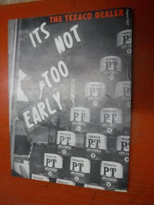 AUGUST 1957 THE TEXACO DEALER MAGAZINE VINTAGE IT'S NOT TOO EARLY - Picture 1 of 4