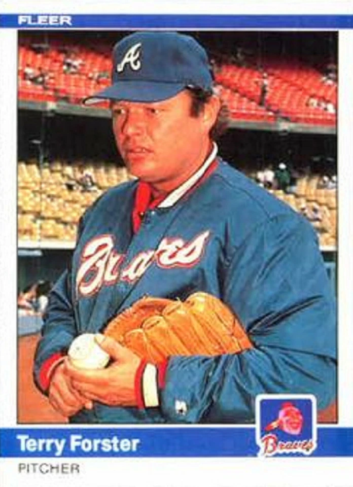 1984 Fleer #178 Terry Forster Atlanta Braves - Image 1 of 1