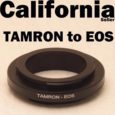PAXLY Tamron to EOS EF Lens Mount SLR Adapter Tamron Adapta ll 2 Ring 1200D 70D 80D T7