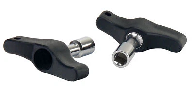Mes Paar Profi Schlagzeug Stimmschlüssel Drum Tuner Tuning Key Trommel Stimmer