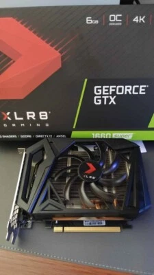 PNY XLR8 Gaming GeForce GTX 1660 Super 6GB RAM - Graphics Card - Good Condition - Image 1 of 3