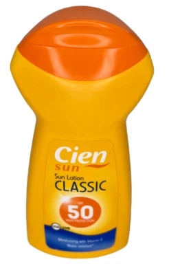 Cien Sonnenlotion Sonnencreme Classic LSF 50 Hochschutz Urlaub Strand 250ml