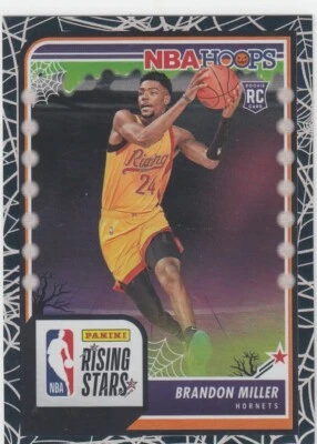 2024 Brandon Miller Haunted Hoops HOLO WEBS Parallel #298 - Hornets Alabama RC - Image 1 of 2