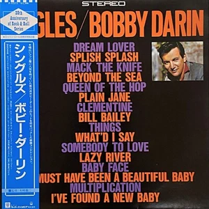 BOBBY DARIN / SINGLES, VINYL LP, 33RPM, OBI, JAPAN [STEREO] - Picture 1 of 7
