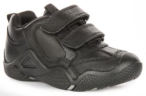 Geox J WaderSneaker Sporty Casual Light Up Unisex Shoes Black US 1 - 4 - Picture 1 of 6