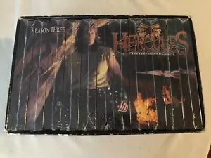 HERCULES THE LEGENDARY JOURNEYS SEASON 3 11 VHS TAPES SEALED THE COMPLETE SET WO - Picture 1 of 12