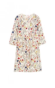 GRACE & MILA HIVER 2018-2019 : robe fleurie mod RAQUEL ECRU L prix 75€ (-30%) - Picture 1 of 2