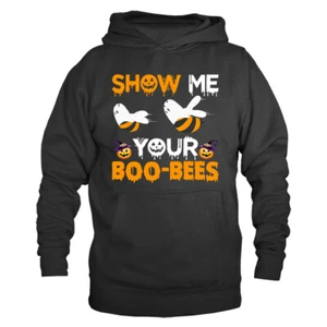 Halloween Kostüm gruselige Hexen Kürbis Geist Grafik Hoodie - Bild 1 von 2