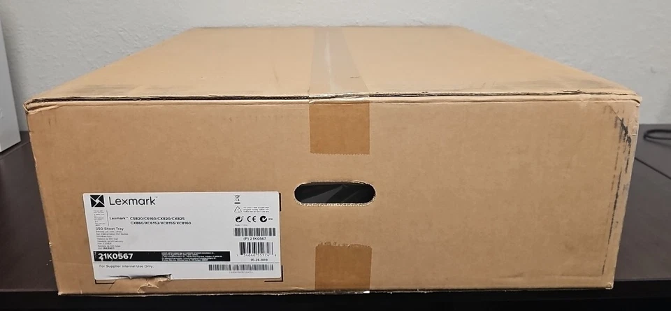 Lexmark 21K0567 550-Sheet Tray - CS820 CS827 CX820 CX825 CX827 XC8155 XC8160 - Image 1 of 3