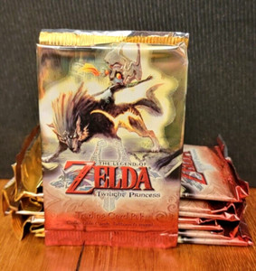 Legend of Zelda Twilight Princess Enterplay Card Pack Sealed - Wolf Link Artwork
