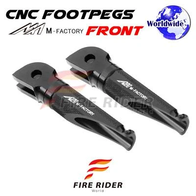 Clavijas de pie CNC negras Shinobi para Ducati Monster 1100/S/EVO11 12 13 14 Foto 1 de 4