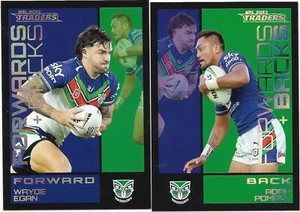 2023 Nrl Traders Forwards & Backs Team Set - WARRIORS - Picture 1 of 2