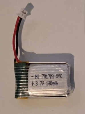 Lipo Max Performance Akku, 3,7 V, Volt, 180mAH, JST PH 1.25 2-Pin - Bild 1 von 4