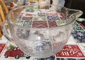 5-Quart Glass Bowl for KitchenAid Tilt-Head Stand Mixers-OPEN BOX ITEM. SEE PICS - Picture 1 of 6