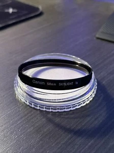 Original Canon 58mm Skylight 1x Lens Filter - Picture 1 of 6