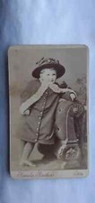  Antique cabinet card / CDV,a lovely boy from Eton,1880s, Windsor,