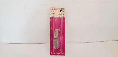 RCA 833010 RESISTOR, 5W, 10 OHMS, 5%TOL., PACKAGE OF 2, NIB - Image 1 of 3