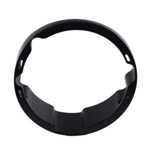 BLACK RAKED HEADLIGHT BEZEL FOR HARLEY DAVIDSON STREET GLIDE ELECTRA ROAD KING - Bild 1 von 6