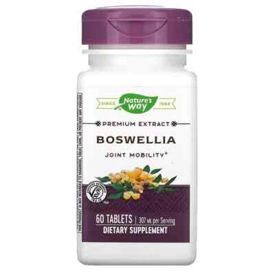 Nature's Way, Boswellia, 307 mg, 60 tabletas Foto 1 de 2