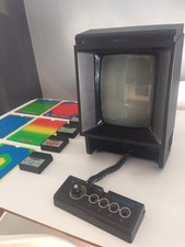 MB Vectrex 3000 Video Arcade System RETRO  Plus 6 Games And Controller.