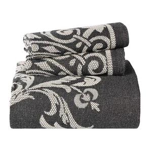 Adalie Cotton Blend Woven Jacquard Vintage Medallion Bedspread and Sham Set - Picture 1 of 50