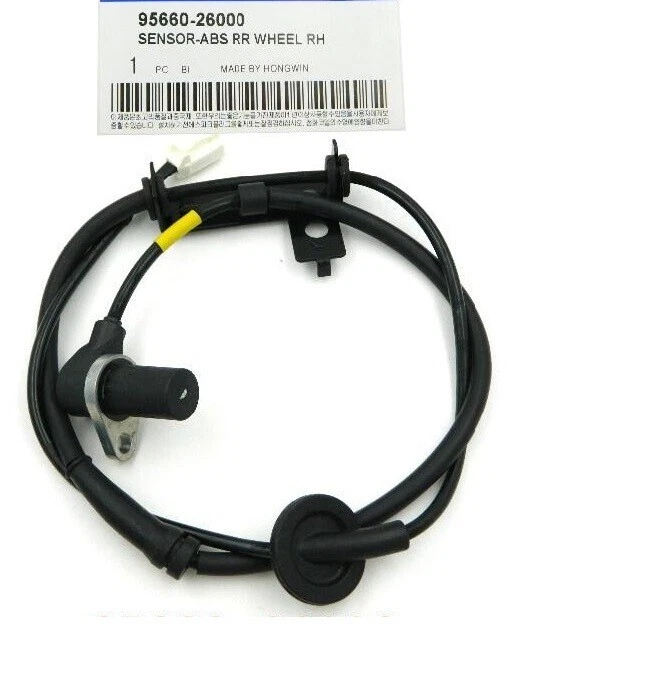 GENUINE 9566026000 Rear Right Wheel ABS Speed Sensor for Hyundai Santa Fe 01-06 - Image 1 of 1