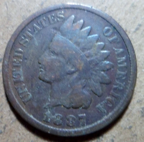 1887 Indian Head Cent DDO 1 Snow 1 S1 Cherrypicker FS-101 S-1 Doubled Die a752 Cover