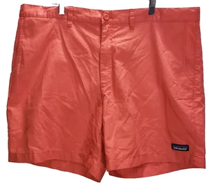 Patagonia Shorts Cotton Hemp Chino Mens 38 Regular Fit 6" Inseam Orange NEW - Picture 1 of 6