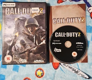 Call of Duty 2 PC CD-ROM Windows Game Complete with manual COD retro gaming - Picture 1 of 2