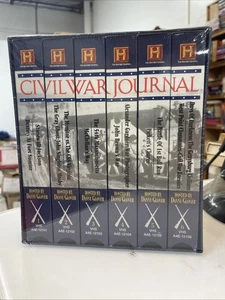 The History Channel and A&E Civil War Journal VHS Set of 6 Sealed NEW - Picture 1 of 3