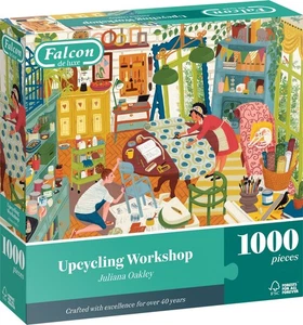 NEW Falcon Jigsaw Puzzle 1000 Pieces 12+ 1110500136 Upcycling Workshop - Imagen 1 de 2