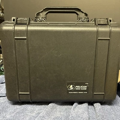 Pelican 1500 Protector Case | 18.5 x 14.06 x 6.93 in | Black-Free Shipping   #3 - Image 1 of 4