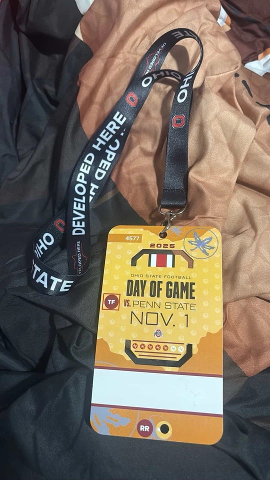 ohio state football lanyard - Image 1 of 1