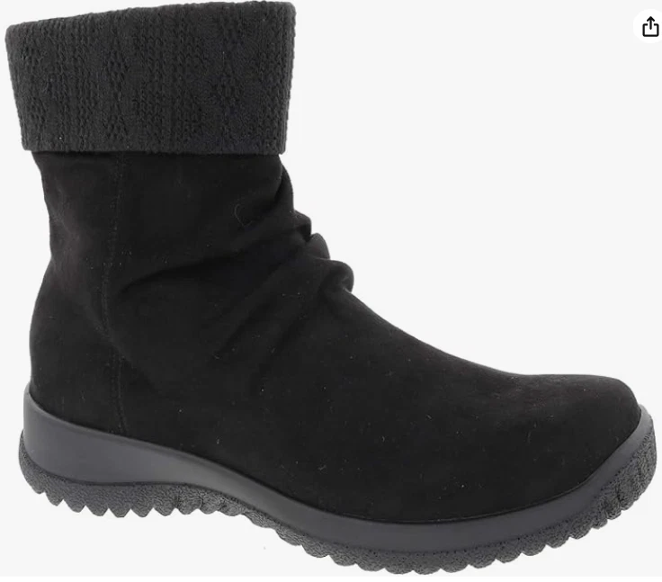 Drew Mujer Kalm Media Pantorrilla Negro Bota Gamuza Botín Talla 11 Estrecho EE. UU. Nuevo Foto 1 de 1