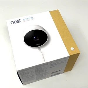 Google Nest Outdoor Security Camera Wi-Fi Wired 1080P NC2100ES - New Open Box - Picture 1 of 7
