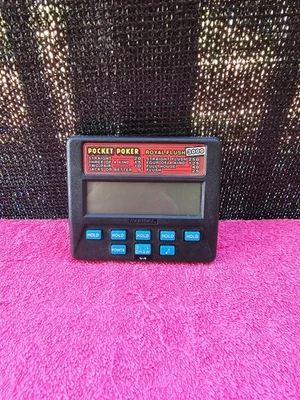Radica Pocket Poker Royal Flush 3000 Juego Electrónico Portátil PARA REPUESTOS Foto 1 de 4